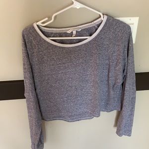V.S Cropped long-sleeve open back